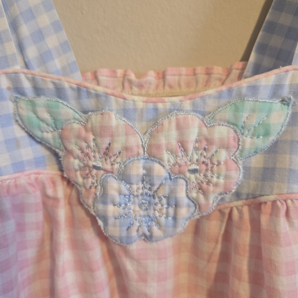 Vintage Gingham House Dress - Picture 7 of 8